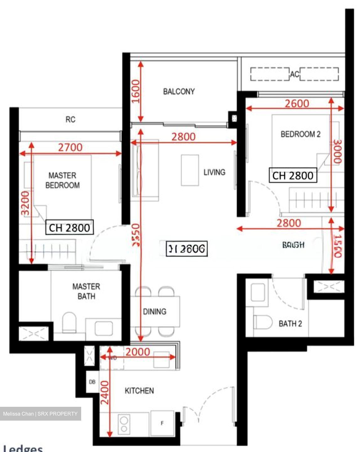 Lentor Hills Residences (D26), Apartment #538778371